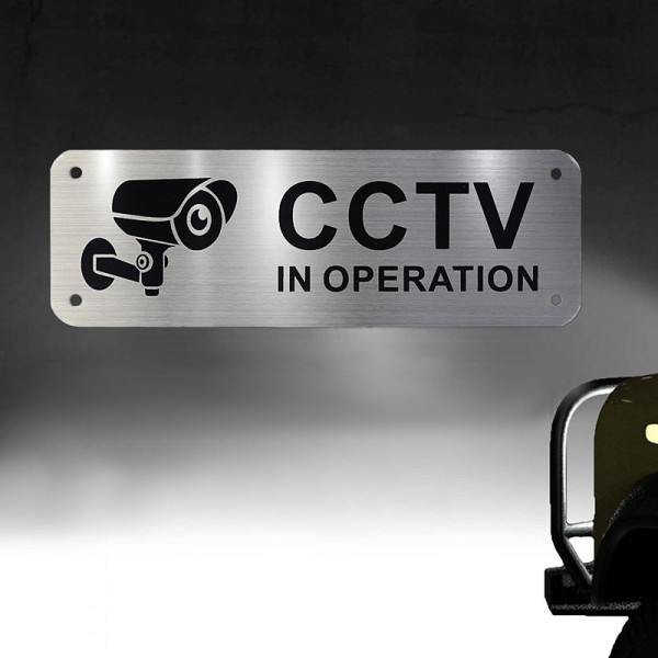 CCTV 촬영중 CCTV 녹화중 안내판 스티커 S13126