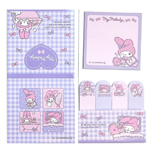 마이멜로디 점착 메모지 세트