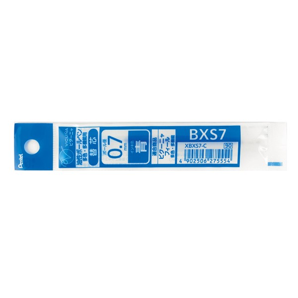 펜텔 필 다색 리필 BXS7-C 블루