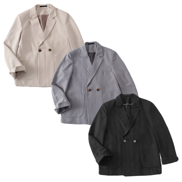 각카라 더블 빅포켓 남자 교복자켓(3color) 교복 학생