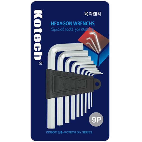 육각렌치 9개입 K 7383