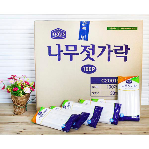 크린랩나무젓가락(30p)_100개입