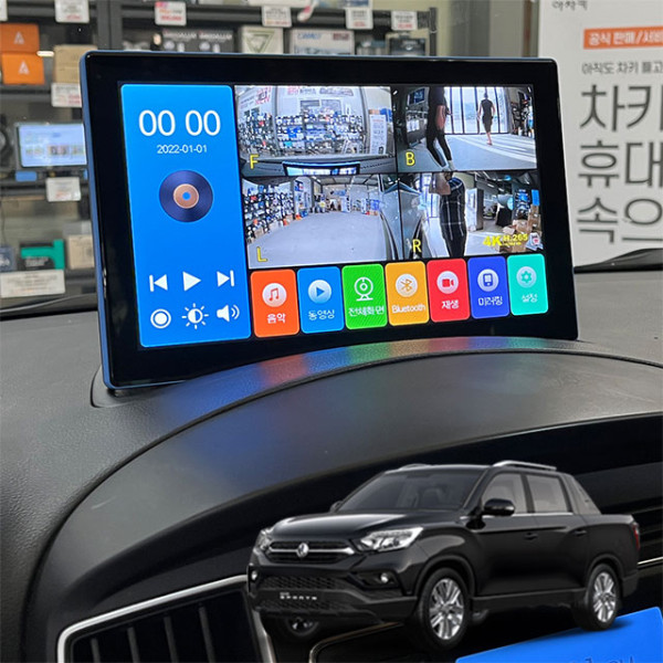 렉스턴스포츠 제임스P 10.1인치 4채널블랙박스
