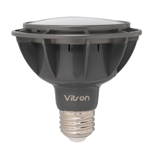 비츠온 PAR30 LED W 블랙 15W 주백 확산 KS