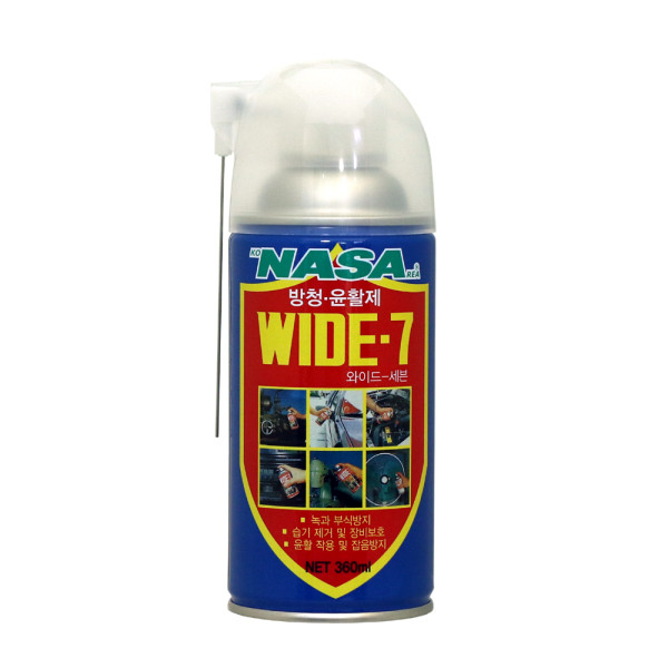 NASA 방청윤활제 와이드7 360ml