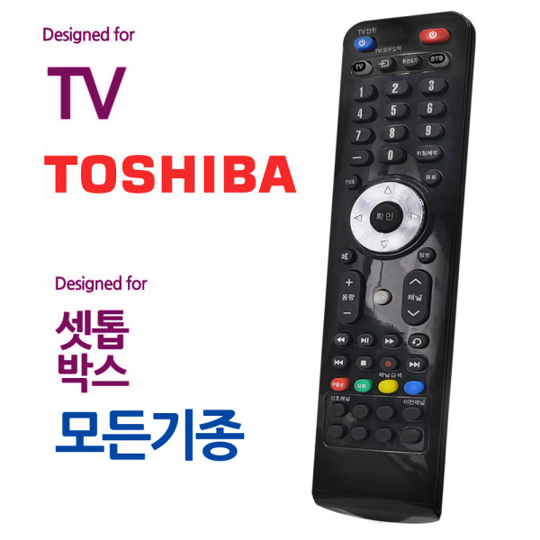오디902 도시바 TV 모든 셋톱박스 통합 만능리모컨