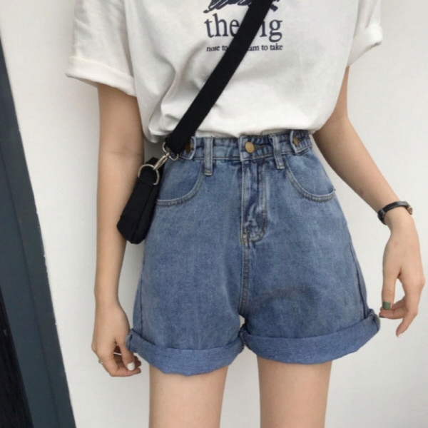 꾸안꾸 데일리 여성 중청 핫팬츠