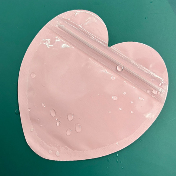 컬러 하트 지퍼백 구디백 어린이집 유치원 생일 선물 포장 악세사리 간식 포장지 답례품
