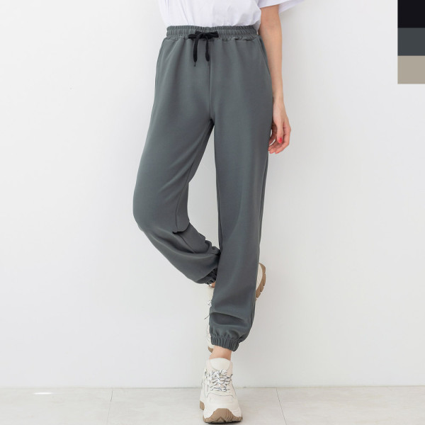GQQ J18 여자조거밴딩바지