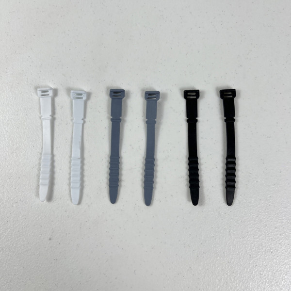 다용도 선정리 실리콘 케이블 타이 113mm