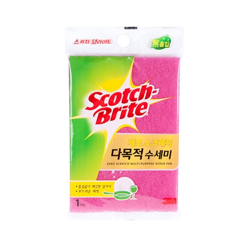 3M 제로 스크레치 다목적 수세미78DT ZSPULP 1개입