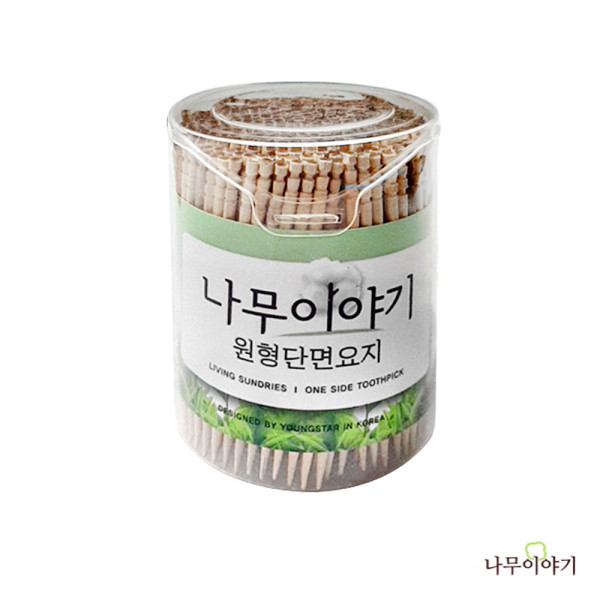 나무이야기 원형단면이쑤시개 500개입