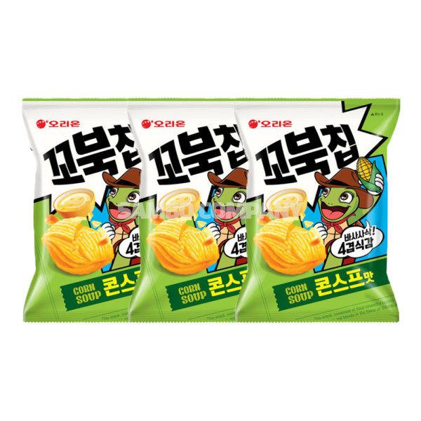 꼬북칩 콘스프맛 80g 3개