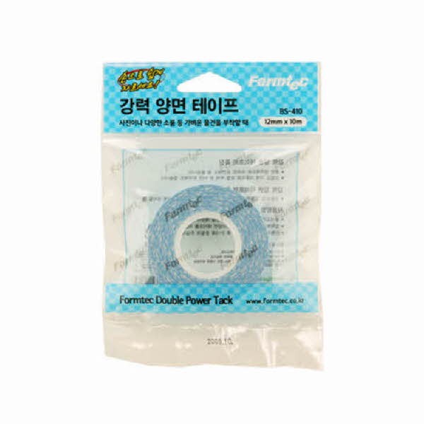 폼텍 강력양면테이프 BS-410(백색 12mmx10m)