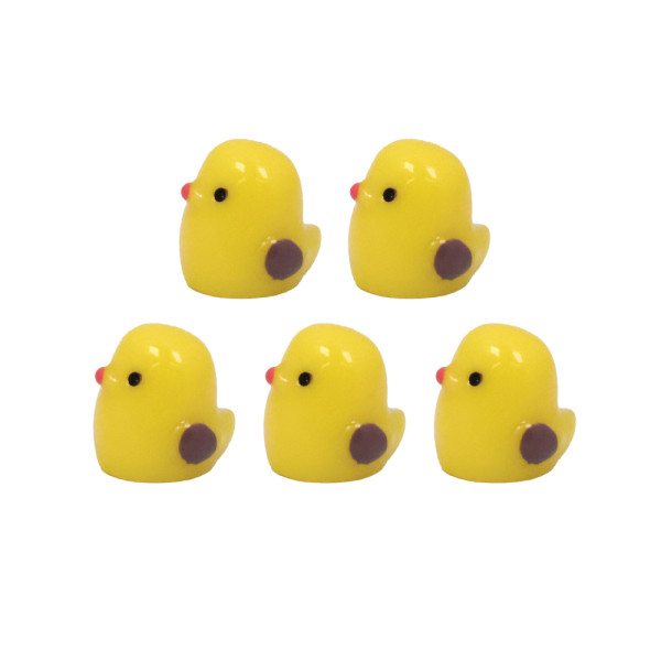 장식용소품 미니어처 병아리 5p