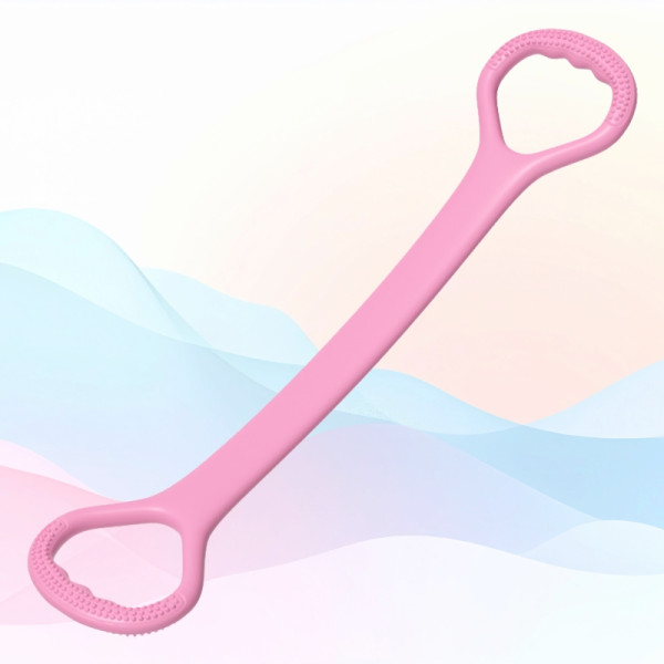 실리콘 8자 스트레칭밴드 어깨 근력 8자밴드 홈트