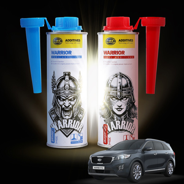 올뉴쏘렌토 가솔린,디젤 프리미엄 연비향상 헬라 워리어 연료첨가제 300ML