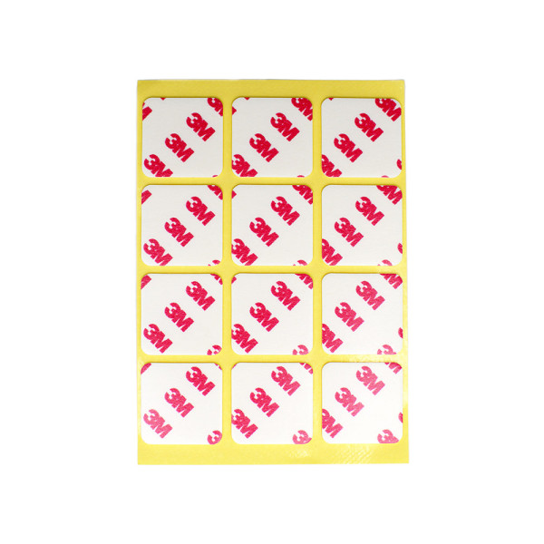 3M 강력 폼 양면테이프 사각 25x25mm 12개입
