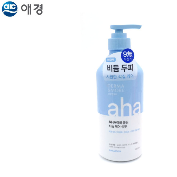 더마앤모어 아하쿨링 두피각질 케어 샴푸 600ml