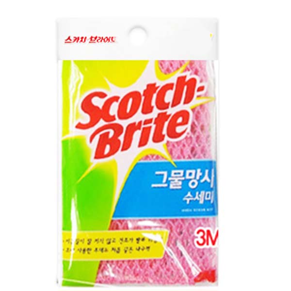 3M그물망사수세미1P