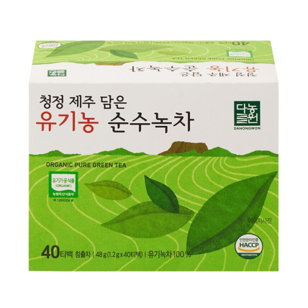 다농원 순수녹차 40티백 1BOX (16개입)
