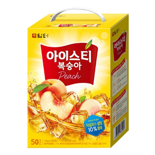 담터 아이스티 복숭아 50T