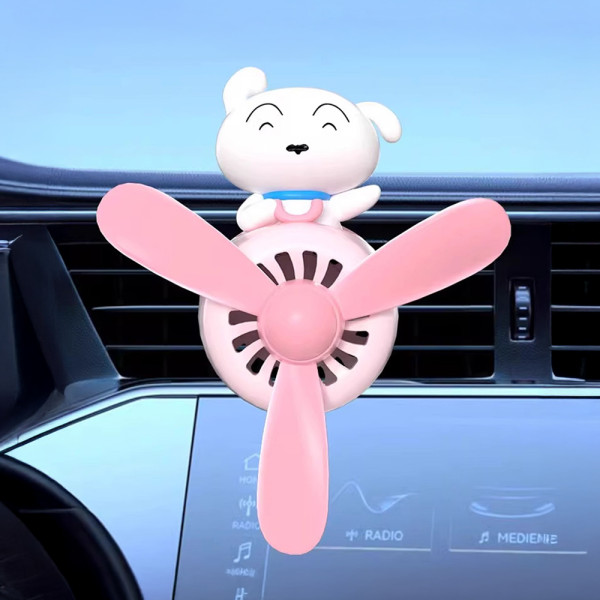 짱구 비행기 차량용 방향제-흰둥이