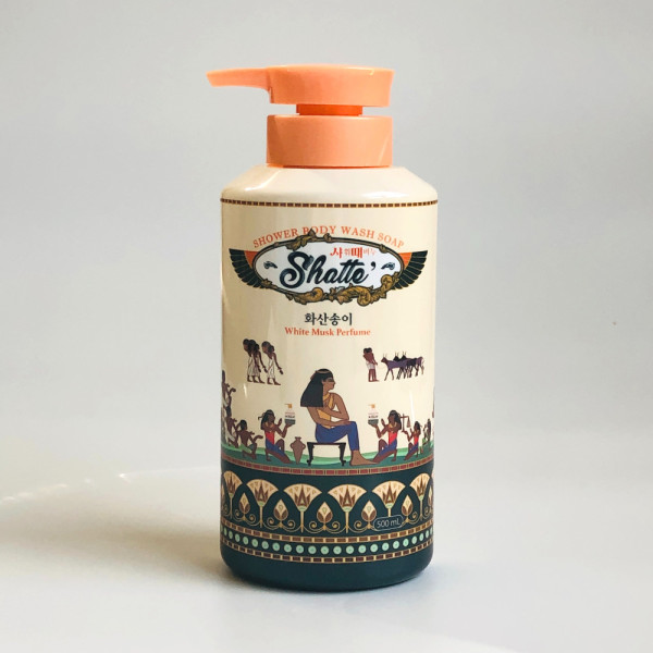무궁화 화산송이 목욕 샤워 AHA 각질 퍼퓸 바디 때비누 500ml