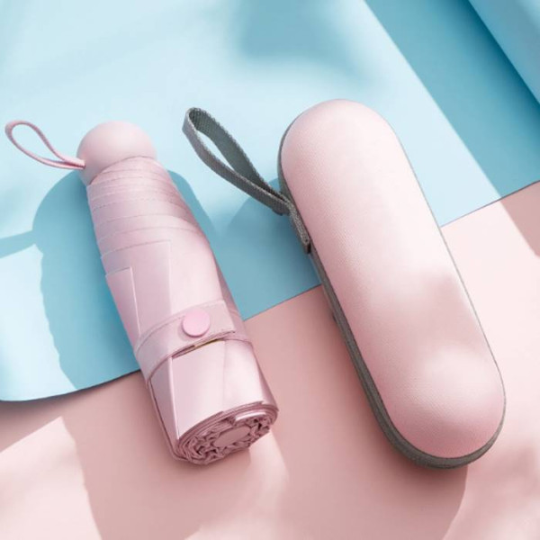 휴대용 미니 가벼운 경량 접이식 우산 5단
