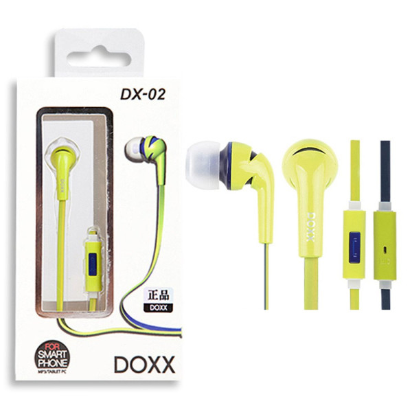 DOXX 스마트폰 이어셋 DX 02 그린