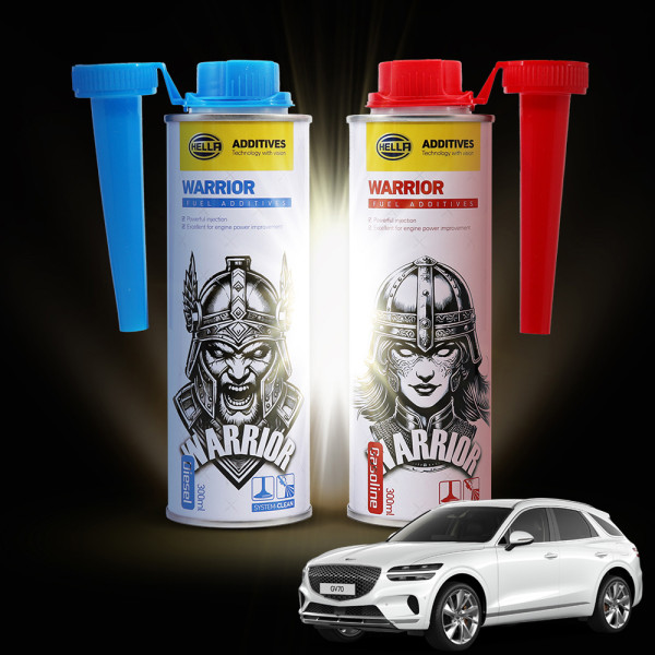 GV70 가솔린,디젤 프리미엄 연비향상 헬라 워리어 연료첨가제 300ML