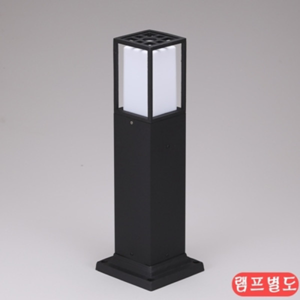 잔디등 사각 크로스 100 100 H500블랙