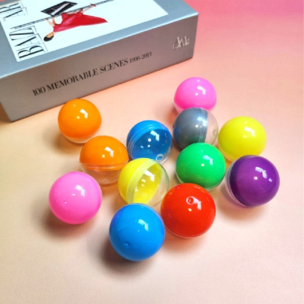 컬러 반투명 뽑기 캡슐 32mm 30P 1SET