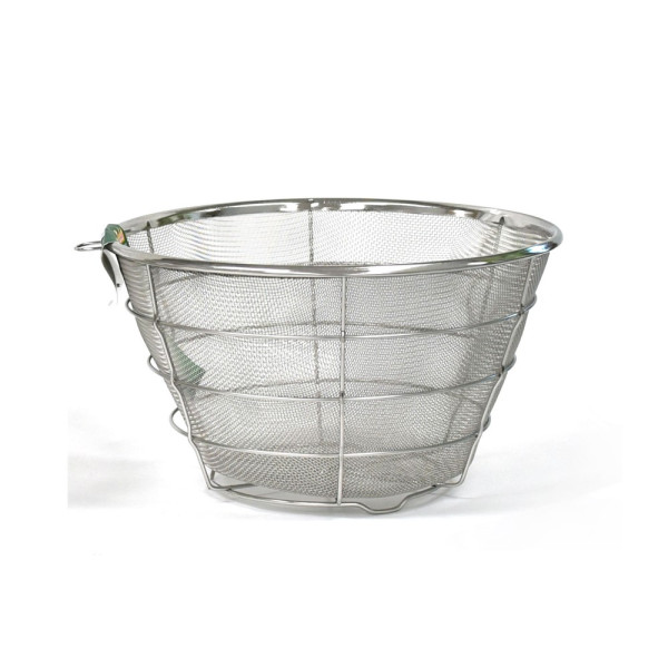 스텐 원형 후레임망 소쿠리 채반 3단 29cm 채반