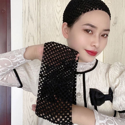 망 헤어밴드 헤어망 머리망 망사 머리띠 DD-13077