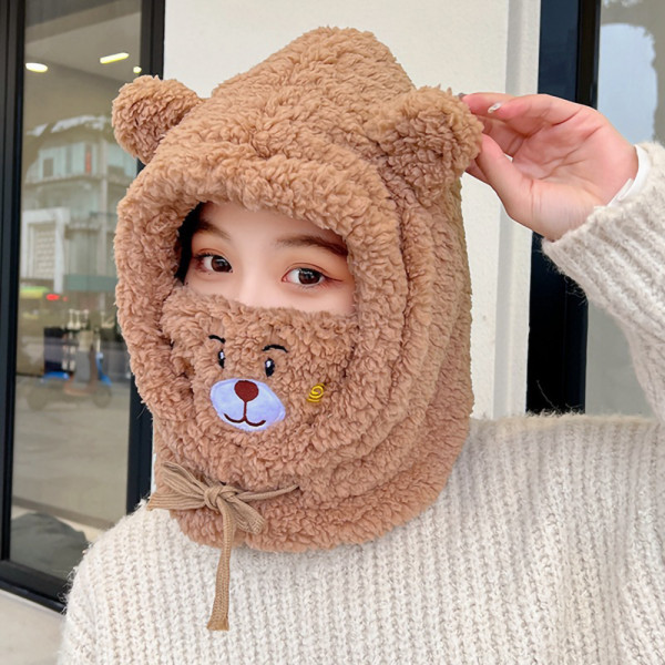 겨울털모자 방한모자 여성바라클라바 귀돌이모자