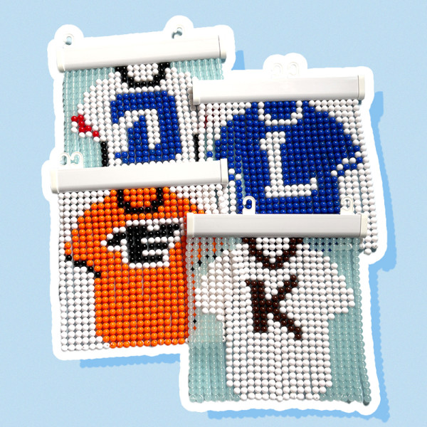 야구 비즈발 키트 DIY 만들기 재료 도안 응원 굿즈 KBO 한국 프로야구 크보 용품