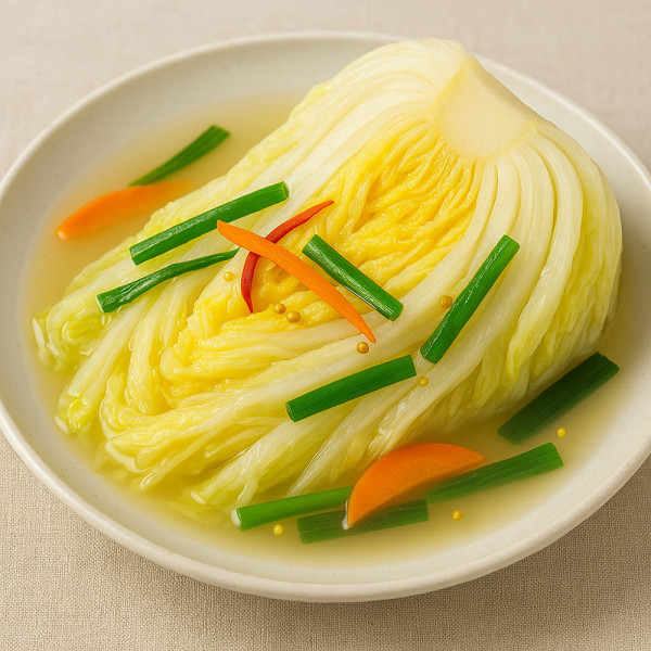 3kg 백김치 국산배추와 신선한 무로 만든 김치