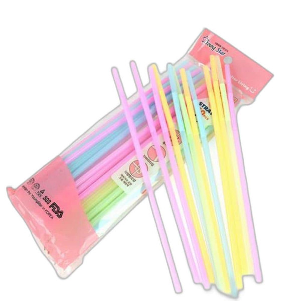 컬러빨대 50P
