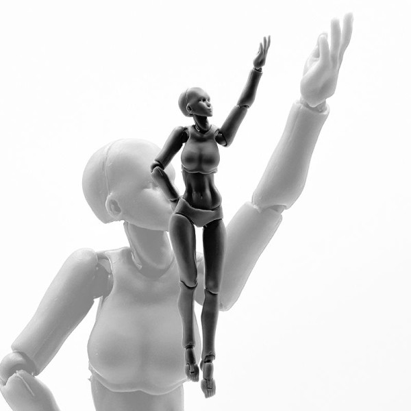 바디군 바디짱 인체 피규어 관절 모형 드로잉 연습 크로키 스케치 그림 동작 미니어처 인형