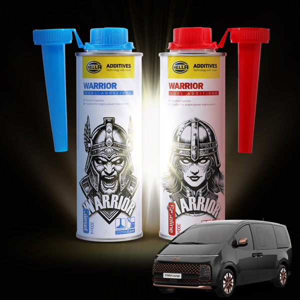 스타리아 가솔린,디젤 프리미엄 연비향상 헬라 워리어 연료첨가제 300ML