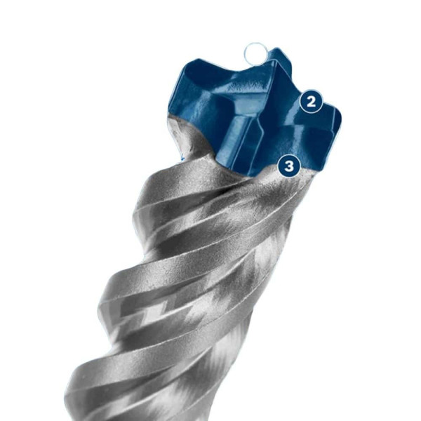 SDS MAX 8X 4날 햄머드릴비트 26x520mm