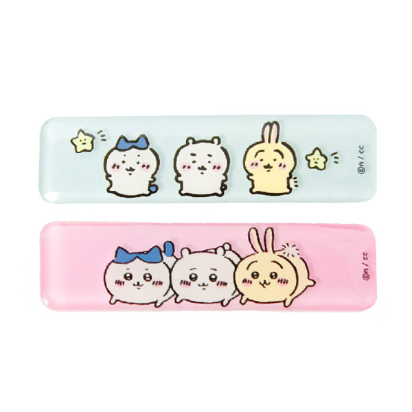 먼작귀 일자 헤어핀 세트