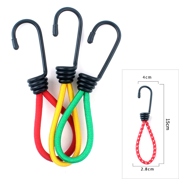 후크 탄성끈 3pcs 해외배송 가능상품