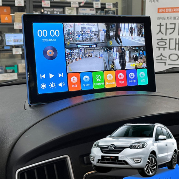 QM5네오 제임스P 10.1인치 4채널블랙박스