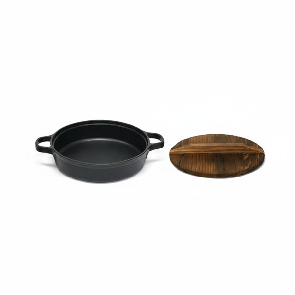 인덕션 무쇠 신스끼야끼 전골냄비 뚜껑 세트 22cm