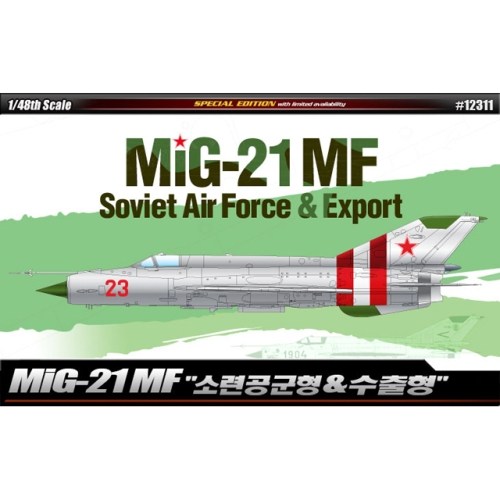 48sc MiG21 MF 소련공군형 수출형 SPECIAL EDITION