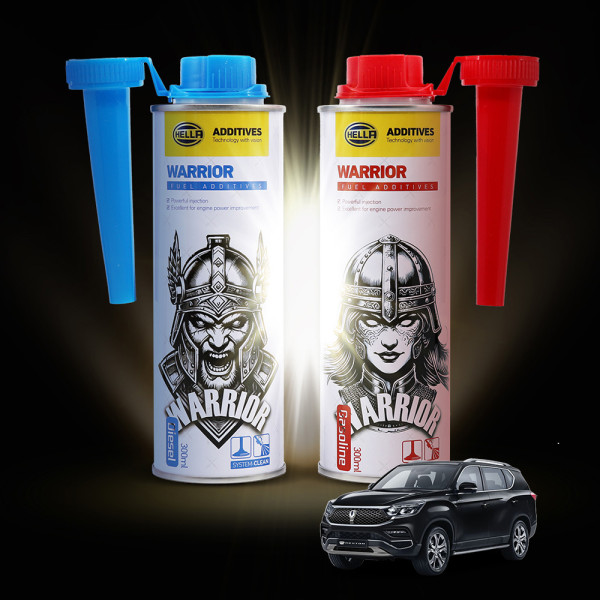 G4렉스턴 가솔린,디젤 프리미엄 연비향상 헬라 워리어 연료첨가제 300ML