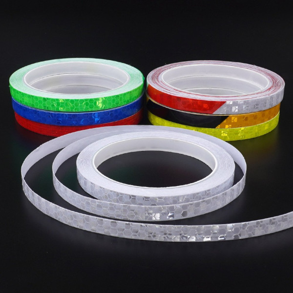 다용도 PVC 반사 테이프 1cm x 8M
