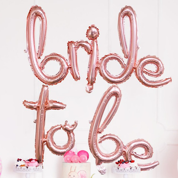 (PC) 호일풍선 BRIDE TO BE (흘림체)